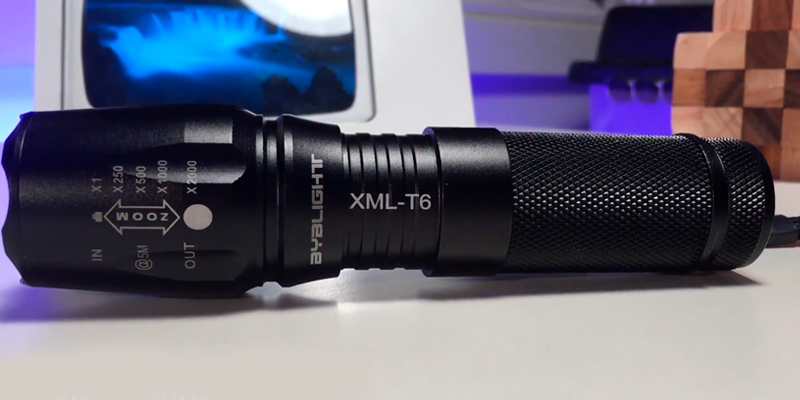 Review of BYBLIGHT Rechargeable LED Torch LED Tactical Flashlight (800 Lumen)
