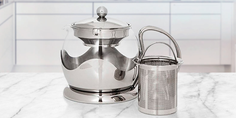 Review of Sabichi Silver Glass Teapot