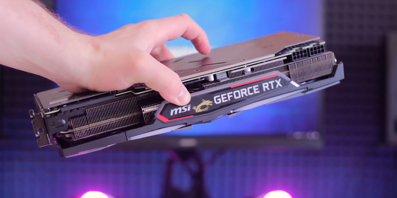 MSI GeForce RTX 2070 Super Gaming X TRIO Graphics Card (8GB GDDR6, VR Ready) in the use