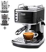 De'Longhi Scultura ECZ351BK Traditional Pump Espresso Machine