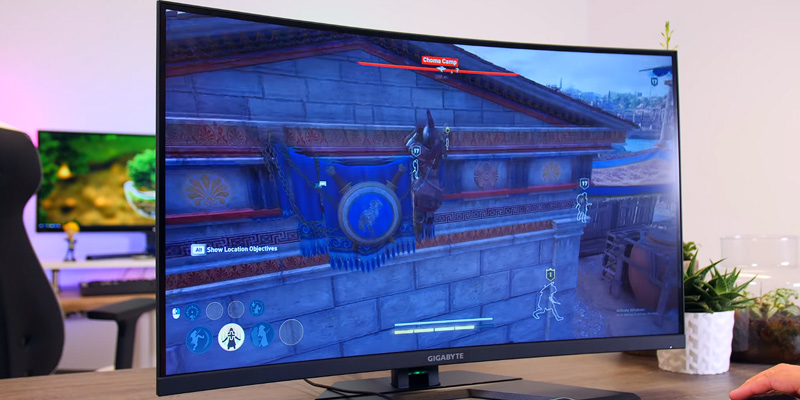 Gigabyte (G32QC) 3‎1.5" QHD 1440p Curved Gaming Monitor (1500R, 165Hz, 1ms, FreeSync) in the use