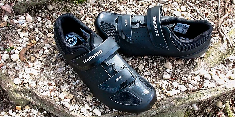 Review of Shimano _Men RP100 SPD-SL Cycling Shoe - Black, Size EU 45