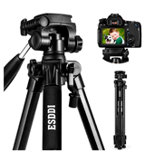 ESDDI TP-35 70-inch Tripod with Phone Clip and Carry Bag