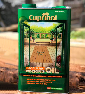 Review of Cuprinol 5122415 UV Guard Decking Oil