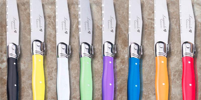 Flyingcolors Laguiole Steak Knife Set in the use