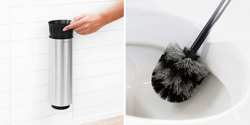 Review of Brabantia Brilliant Steel Toilet Brush and Holder