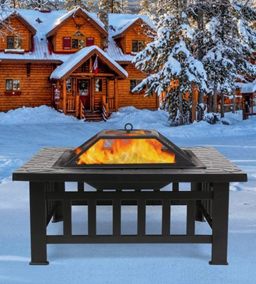 FEMOR Stable & Heavy 3 in 1 Fire Pit with BBQ - Bestadvisor