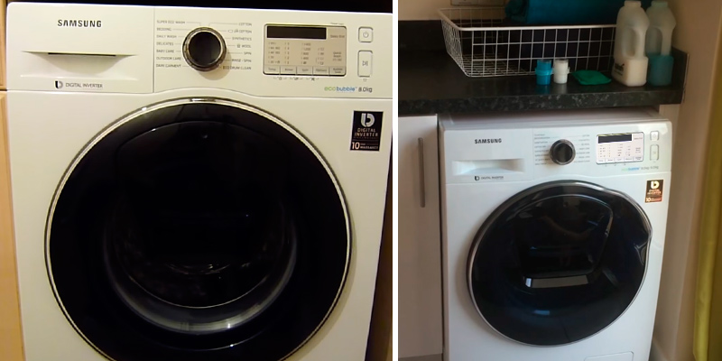 Review of Samsung WW80K5413UW Freestanding Washing Machine