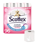 Scottex 96 Rolls Toilet Paper