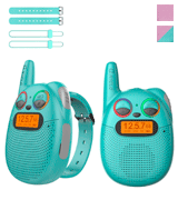 QNIGLO Q136 2-Pack KidsWalkie-Talkies with FM Radio