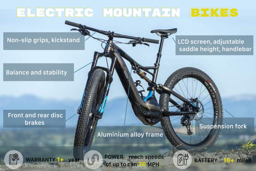 Comparison of Electric Mountain Bikes