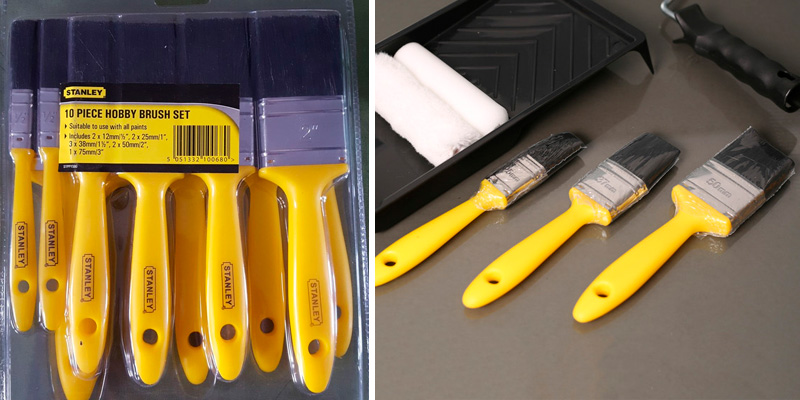 Review of Stanley HOBBY10 10 Piece Paint Brush Set