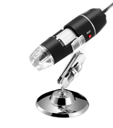 Jiusion 1000x USB 2.0 Digital Microscope with OTG Adapter and Metal Stand