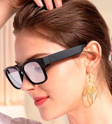 Review of GELETE A12PRO Smart Audio Sunglasses Polarized Lenses