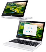 Acer Chromebook R11 (NX.G54EK.005) 11.6 Flip HD IPS Touchscreen Chromebook