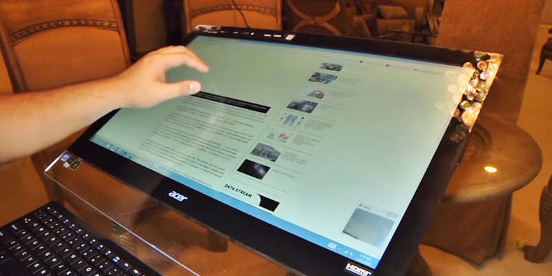 Review of Acer (T272HL) Touch Screen Widescreen Monitor