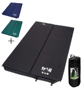 Trail Outdoor Leisure Double Inflating Camping Mat