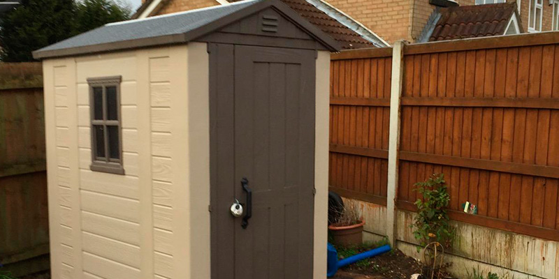 Review of Keter Factor 4x6 Outdoor Garden Storage Shed