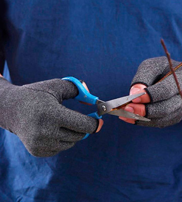 Review of SyeJam Rheumatoid Fingerless Arthritis Gloves