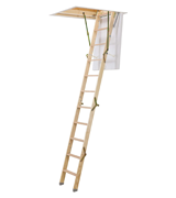 Dolle 'ClickFix Mini' Timber Folding Loft Ladder