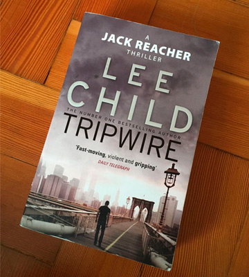 Review of Lee Child Tripwire Jack Reacher, Book 3
