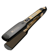 KIPOZI Professional Hair Straighteners Wide Plates with Digital LCD Display Dual Voltage