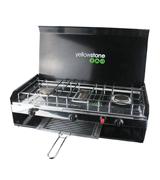Yellowstone Camping Chef Double Burner and Grill