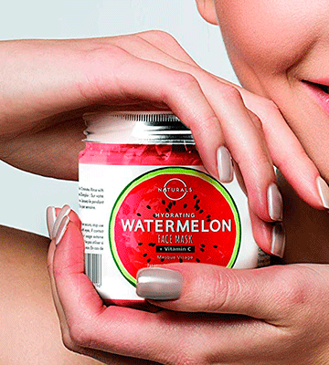 Review of O Naturals Hydrating Watermelon Vegan Gel Mask for Face For Men & Women