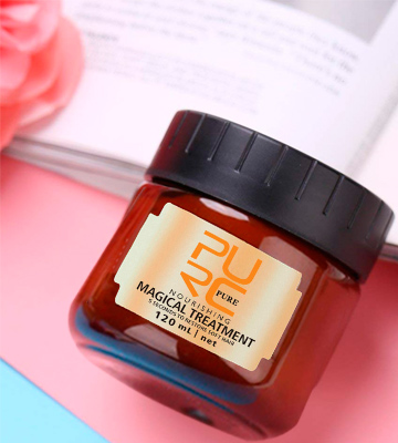 Review of NIFEISHI PURC Magical Hair Treatment Mask 120ml, Advanced Molecular Hair Roots Treatment, Professtional Hair Conditioner, Deep Conditioner Suitable for Dry & Damaged Hair