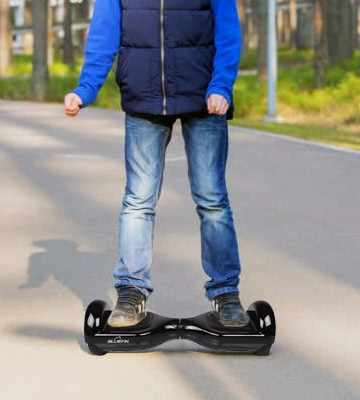 Bluefin 6.5 Classic Swegway Hoverboard with Built-in Bluetooth Speakers and Carry Bag - Bestadvisor