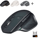Logitech MX Master 2S Bluetooth or 2.4GHz Wireless Mouse (Multi-Device Support)