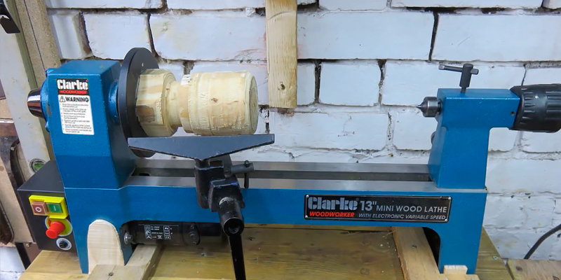 Review of Clarke Variable speed Mini Wood Lathe