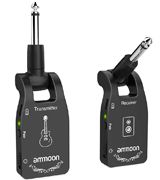 Ammoon Rechargeable 6 Channels Audio Wireless Guitar System