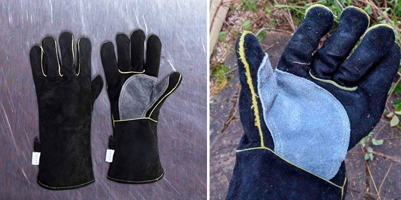 Review of FZTEY Heat&Fire Resistant Leather Thorn Proof Thermal Work Safety Gloves