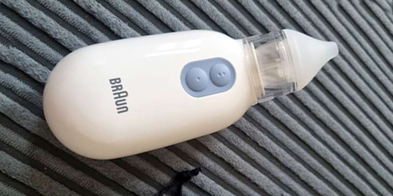 Review of Braun Healthcare Electric Nasal Aspirator 1 Electric nasal aspirator for all ages 0+