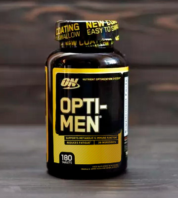 Review of Optimum Nutrition Opti-Men Multivitamin Supplements