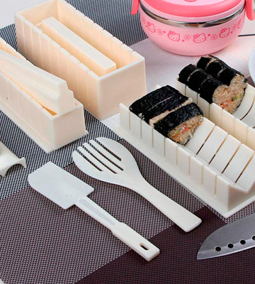 Review of MisterChef Sushi Making Kit 10 piece Deluxe Exclusive Set