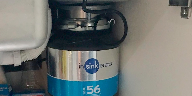 InSinkErator ISE Model 56 Waste Disposal Unit with Air Switch in the use