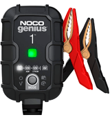 NOCO (GENIUS1) 1-Amp Fully-Automatic Smart Charger (6V And 12V)