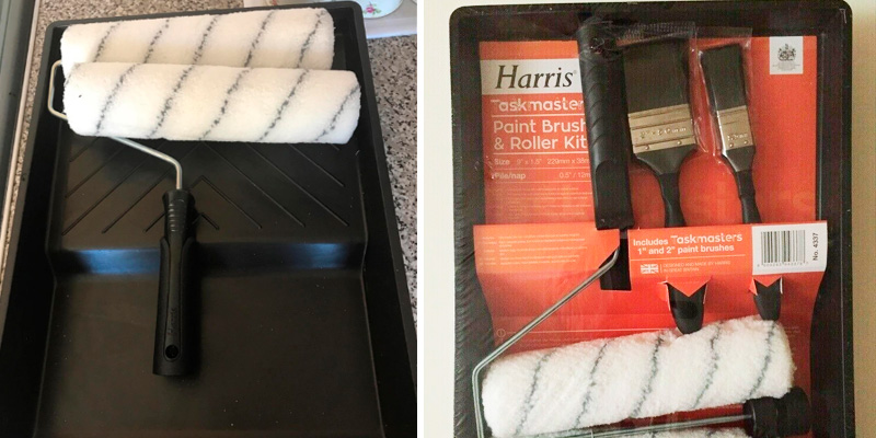 Review of Harris 2 X Paint Brush and Twin Sleeve Roller Kit