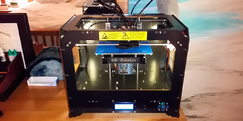 Review of Win-Tinten 3DP-QD 3D Printer Assembled Optimized MK8 Dual Extruder