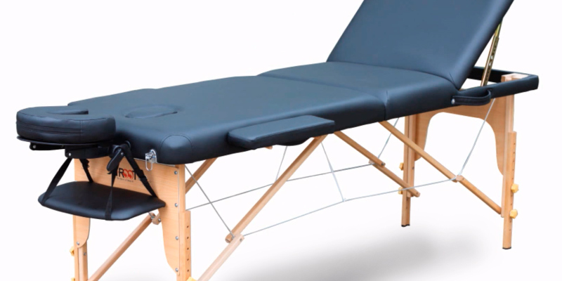 Review of H-ROOT Black leather Lightweight Portable Massage Table