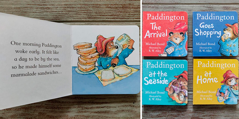 HarperCollinsChildren'sBooks Board book Paddington Little Library in the use