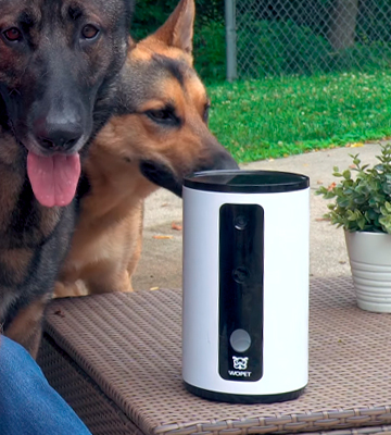 Review of WOPET 7L 1080p Dog Treat Dispenser Camera with Night Vision