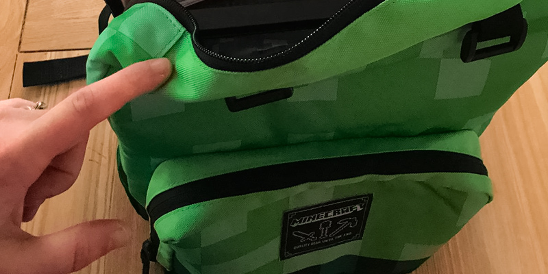 Review of Minecraft 6026 Creeper Backpack