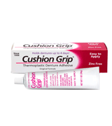 Cushion Grip Soft Pliable Thermoplastic Denture Adhesive