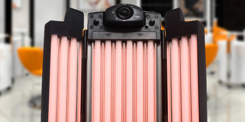 Review of Eurosolar Fights Wrinkles 2015 Red Light Therapy Collagen Lamp