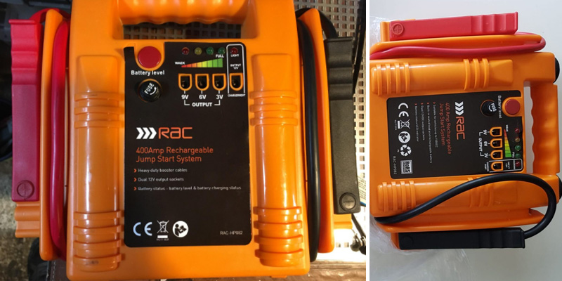 RAC HP082 400 Amp Jump Starter in the use