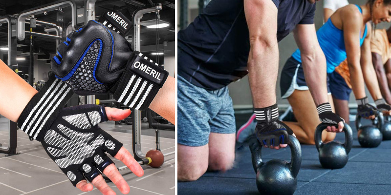 Review of OMERIL Gym Gloves Padded Weight Lifting Gloves