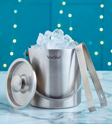 Review of VonShef Double Walled Ice Bucket, 2 Litre